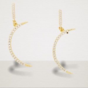 Crescent moon earrings